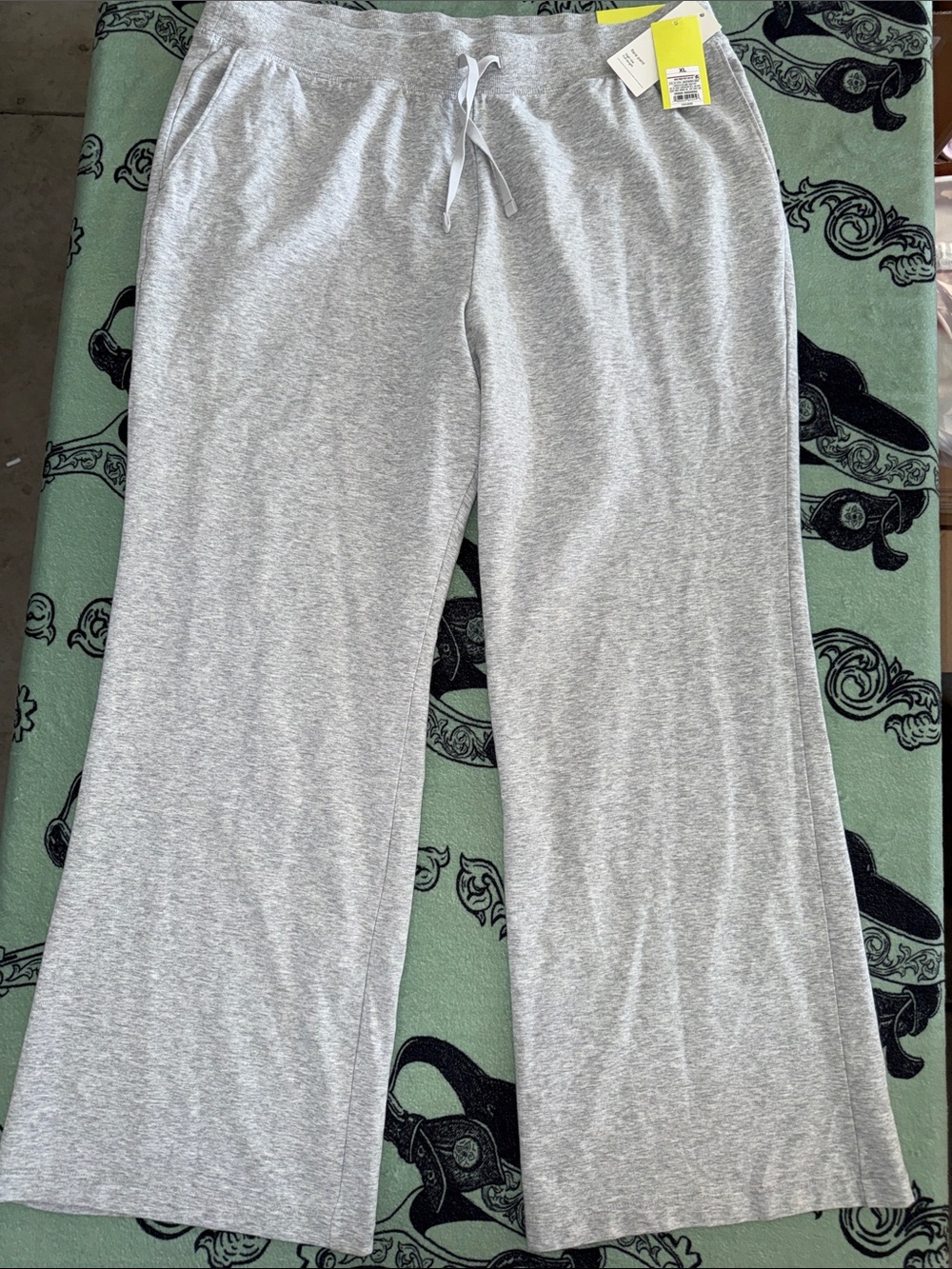 all in motion Wide Leg Knit Pants in Light Gray
